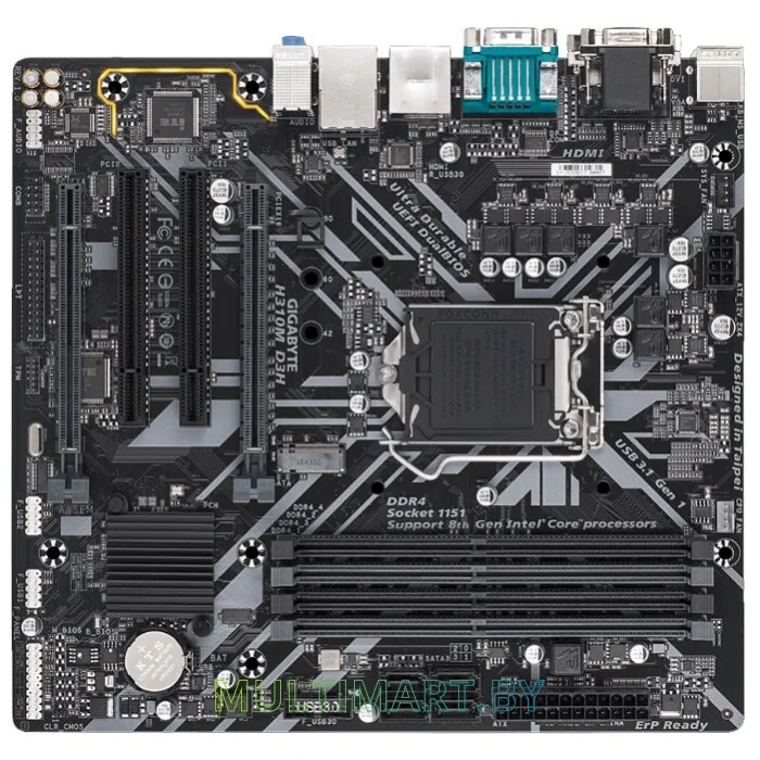 Материнская плата Gigabyte H310M D3H